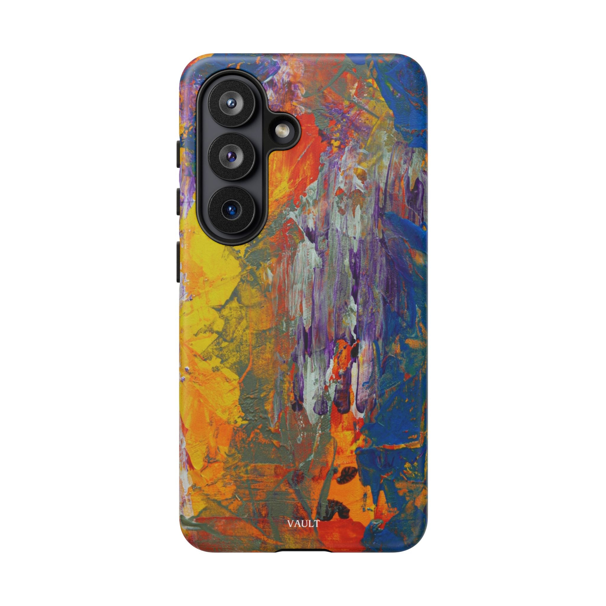 Abstract Color Splash Phone Case — Vibrant Artistic Protective Cover