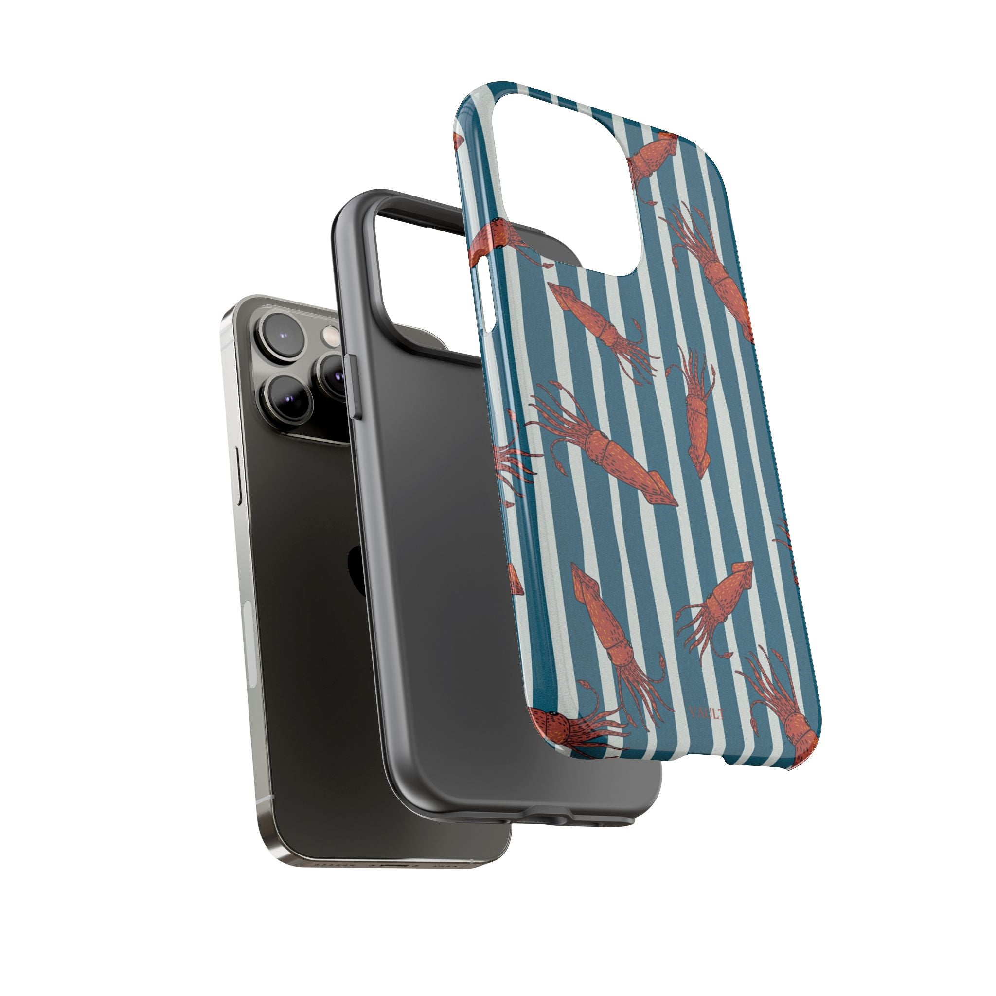 Shrimp Stripe Phone Case