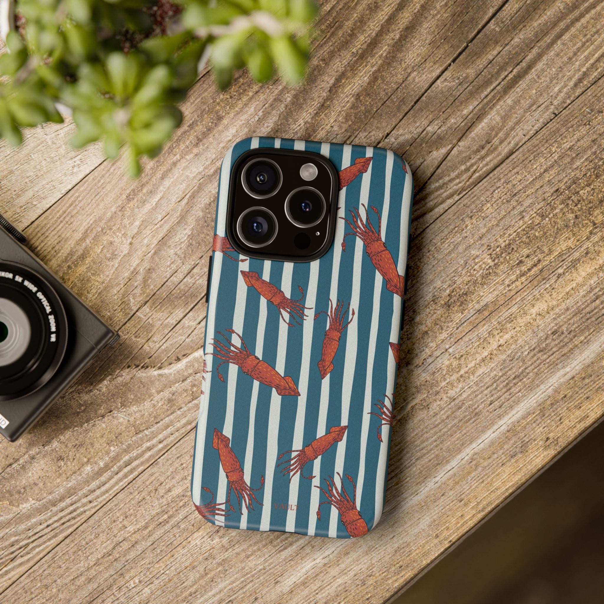 Shrimp Stripe Phone Case