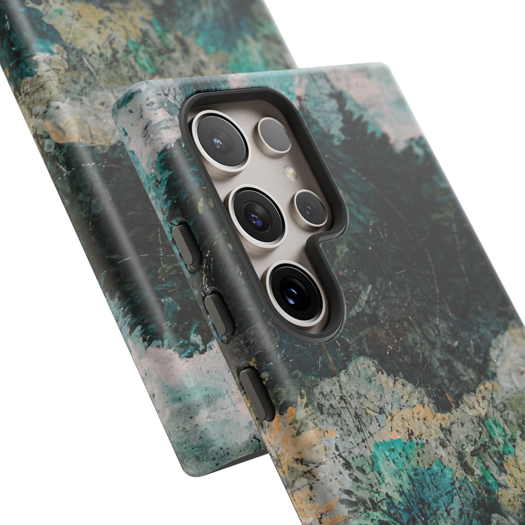 Phone Case - Moody Forest Landscape Protective Tough Case