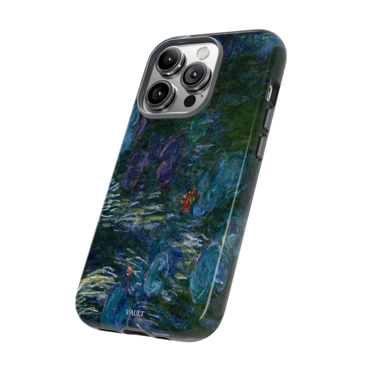 Water Lilies Tough Phone Case — Impressionist Art Protective Cover