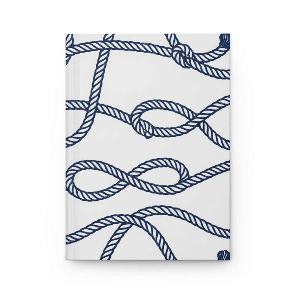 Nautical Rope Hardcover Journal — Vault Matte Notebook