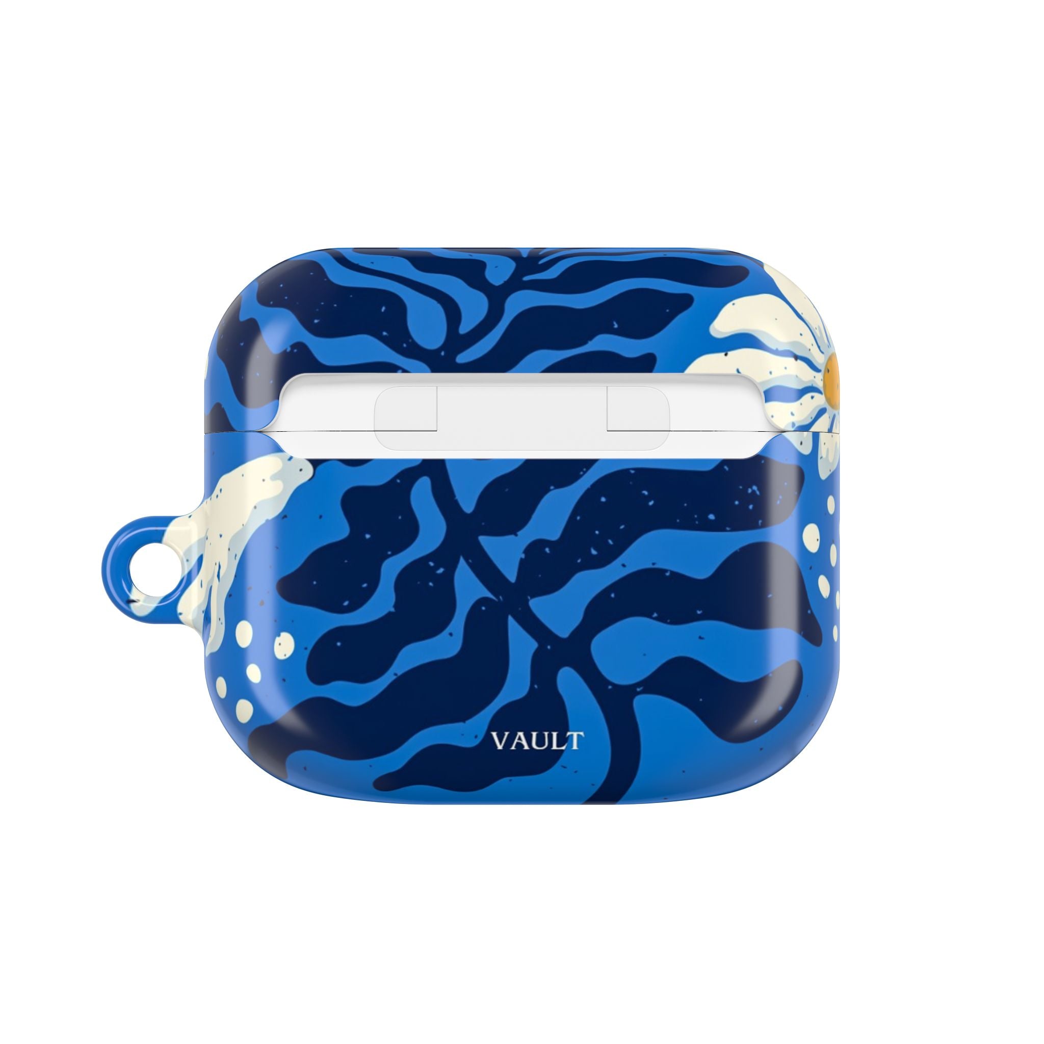 Blue Floral Daisy AirPod Case