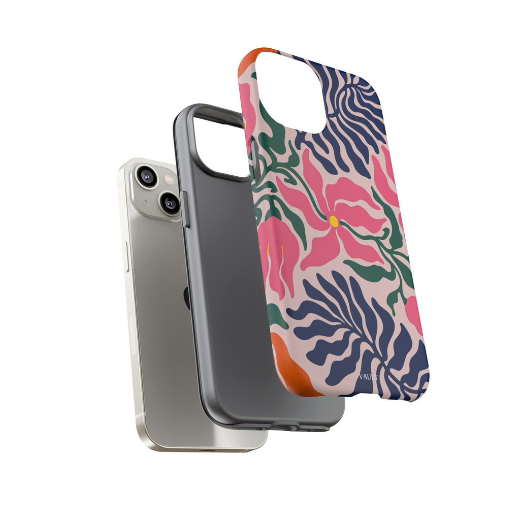 Floral Retro Tough Phone Case