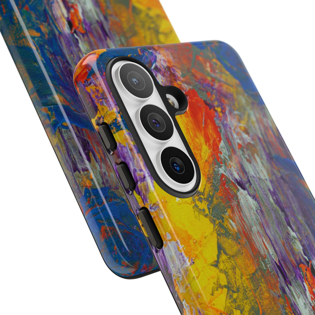 Abstract Color Splash Phone Case — Vibrant Artistic Protective Cover