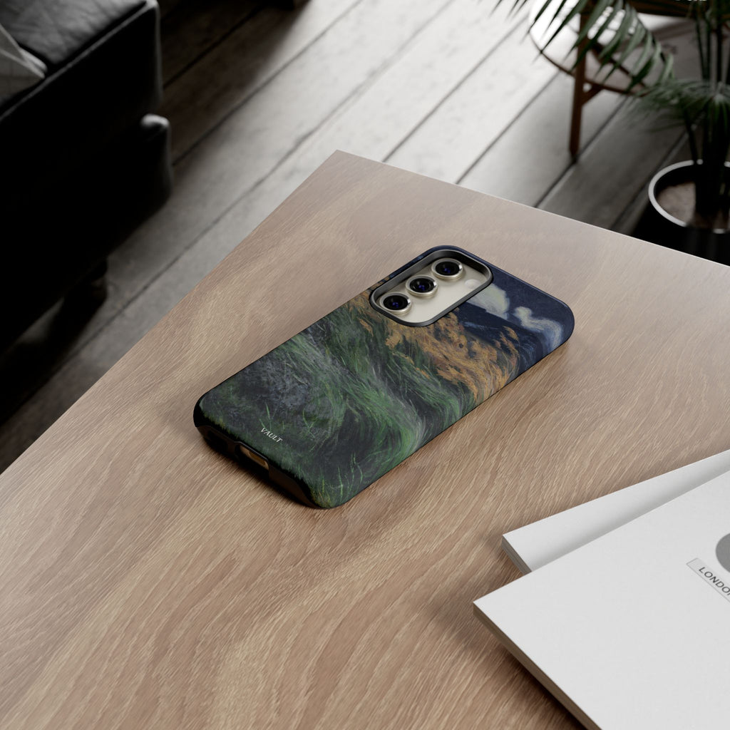 Phone Case — Windblown Coastal Landscape Durable Protective Cover