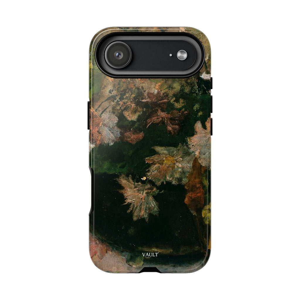 Floral Painterly Tough Phone Case — Vintage Autumn Leaves Phone Cover