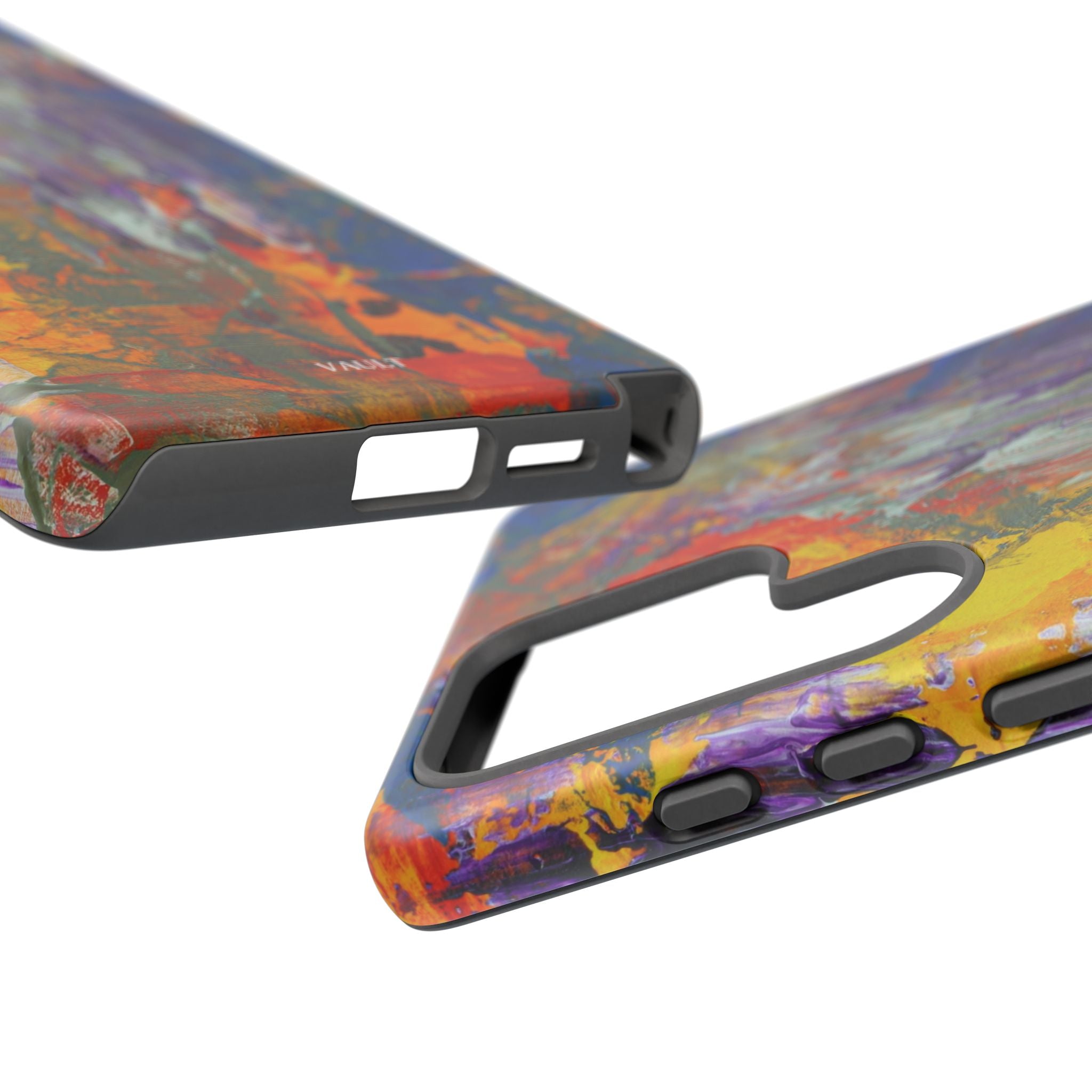 Abstract Color Splash Phone Case — Vibrant Artistic Protective Cover