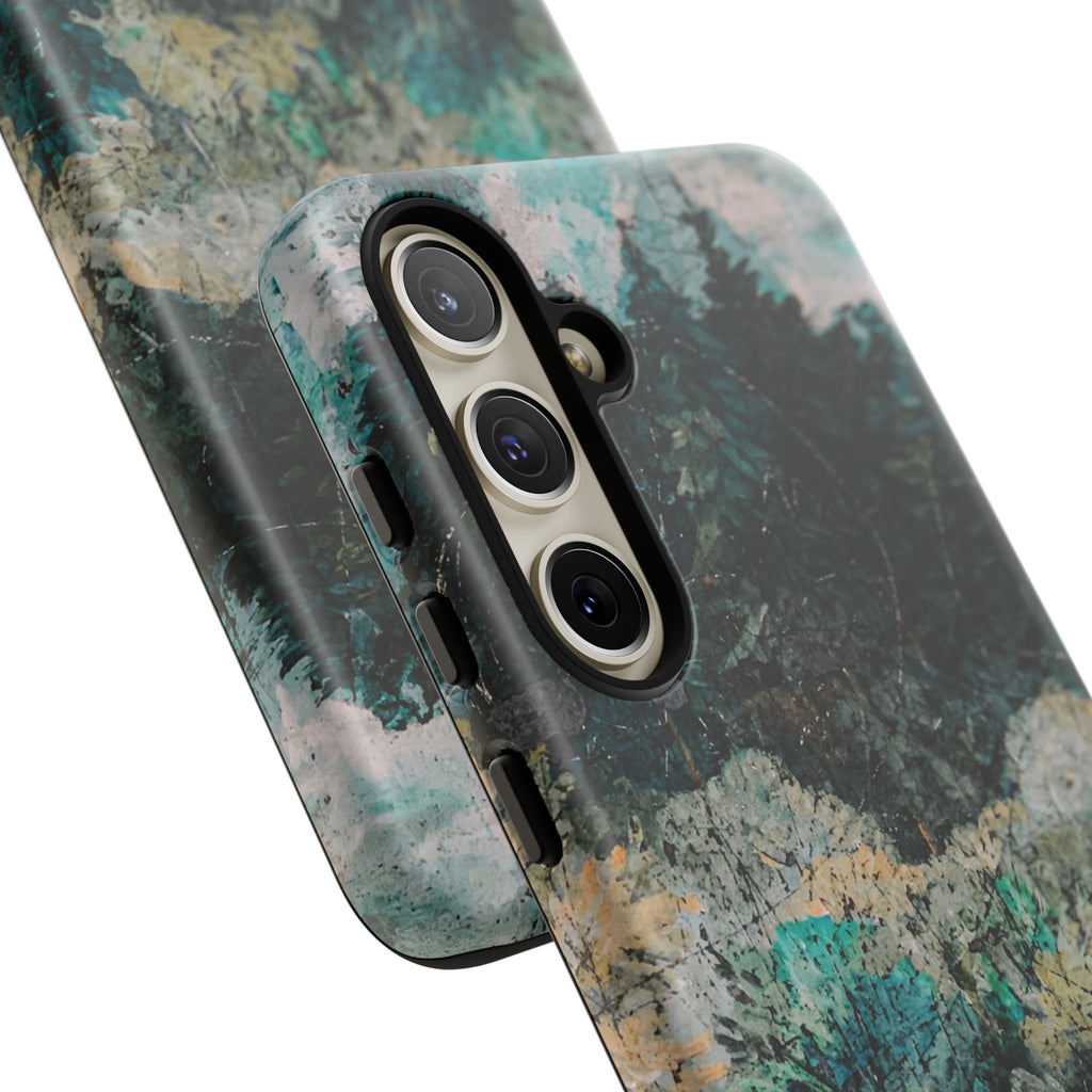 Phone Case - Moody Forest Landscape Protective Tough Case