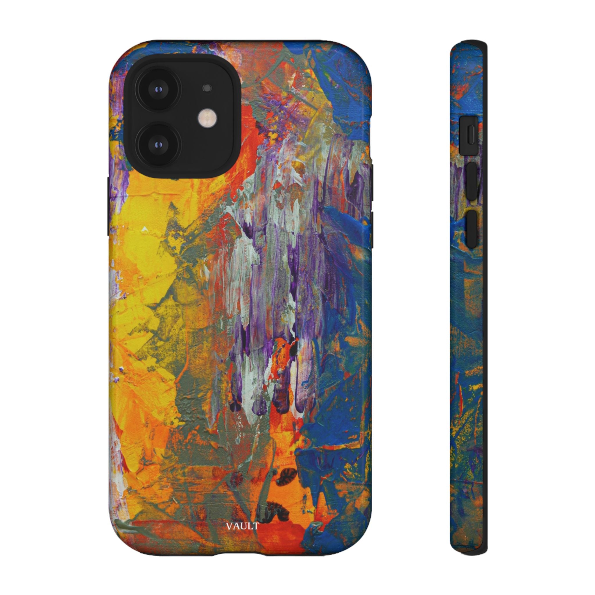 Abstract Color Splash Phone Case — Vibrant Artistic Protective Cover
