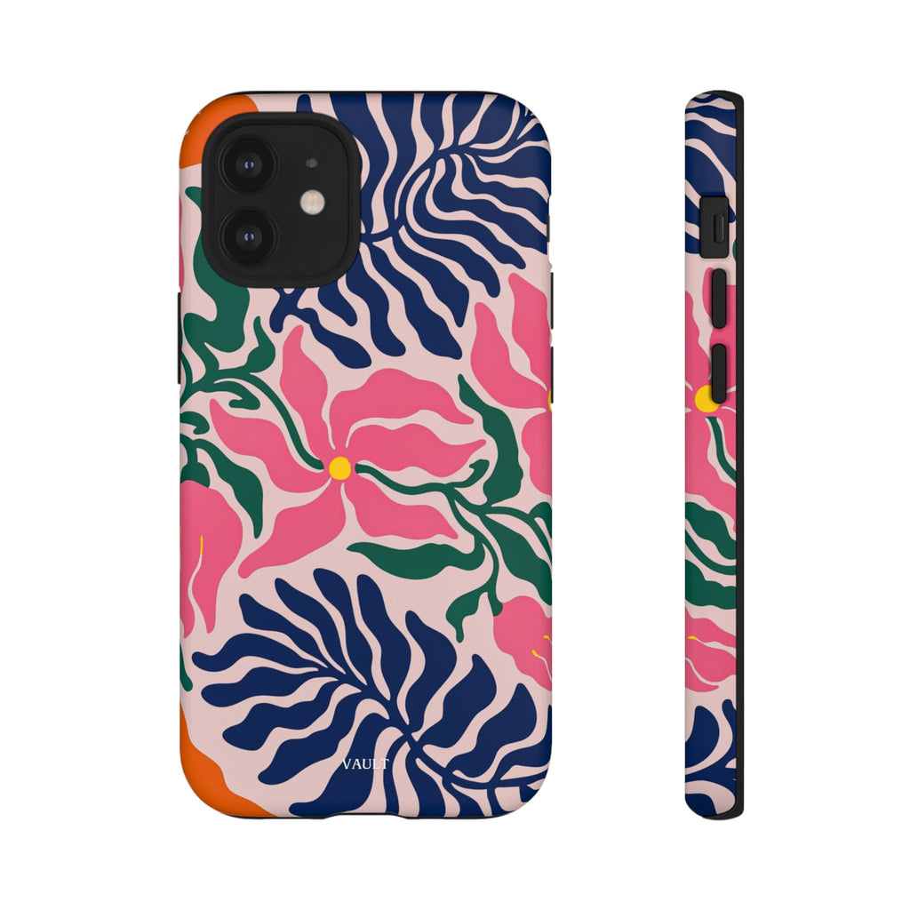 Floral Retro Tough Phone Case