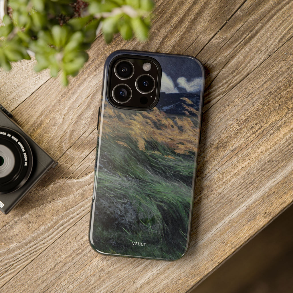 Phone Case — Windblown Coastal Landscape Durable Protective Cover