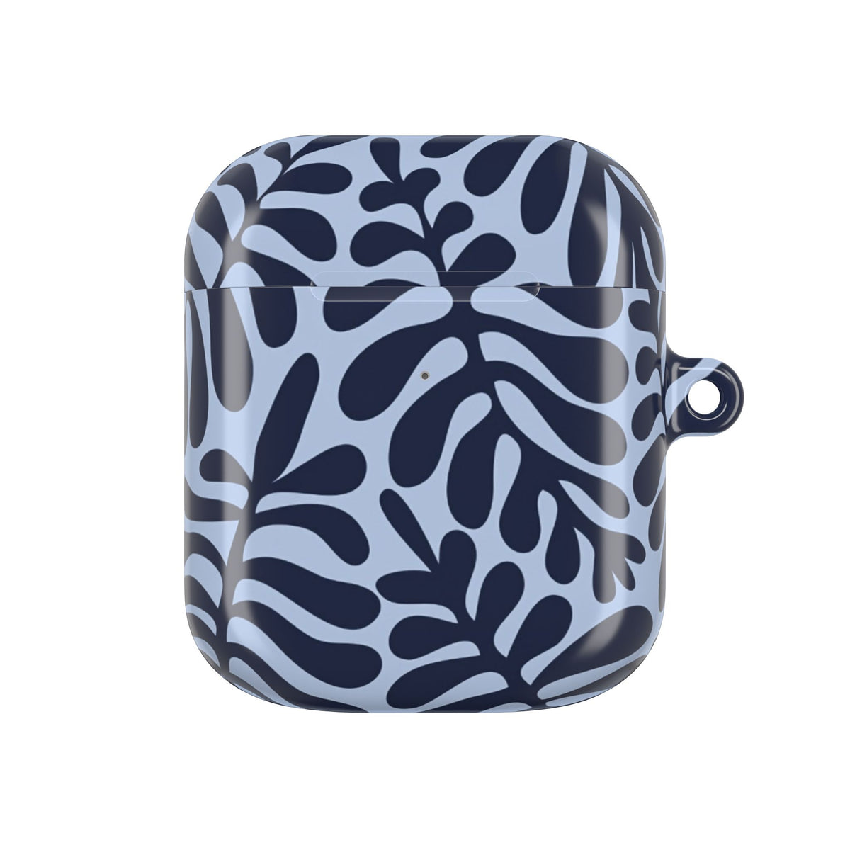 Blue Leaf AirPod Case - Botanical Protective Cover