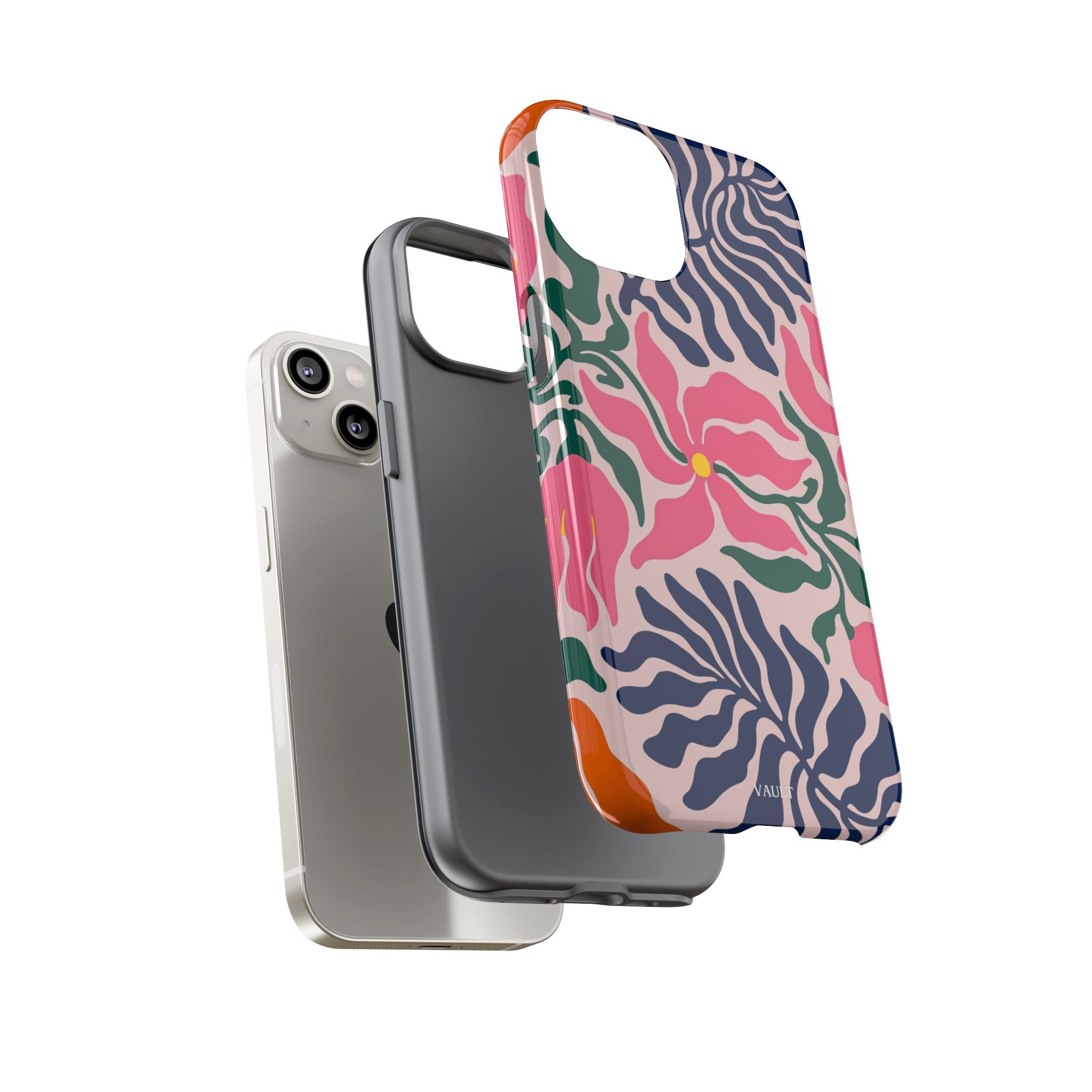 Floral Retro Tough Phone Case