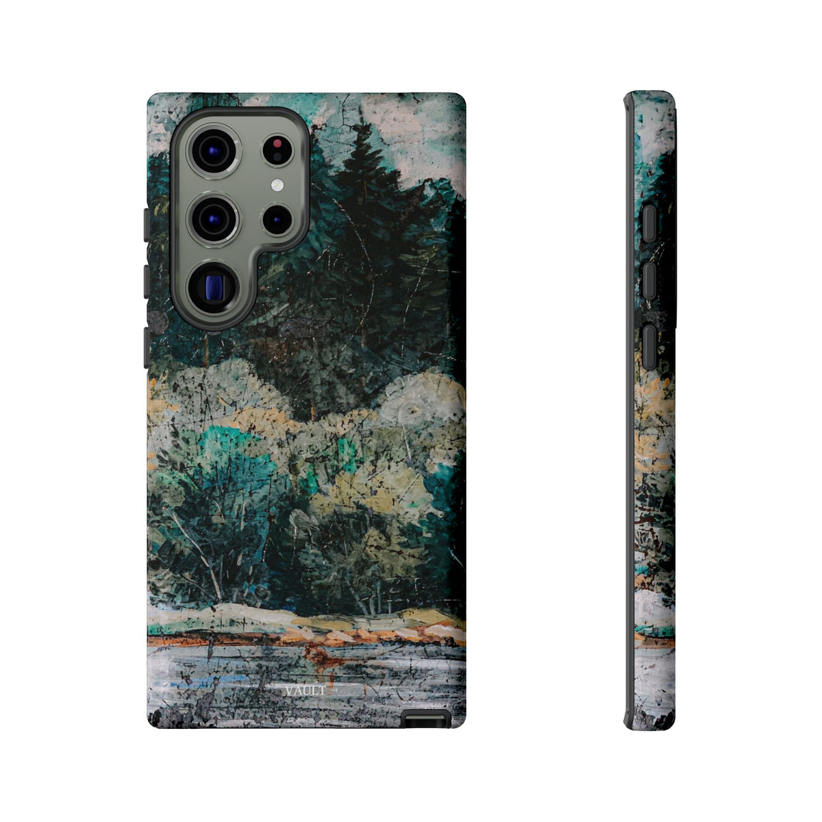 Phone Case - Moody Forest Landscape Protective Tough Case
