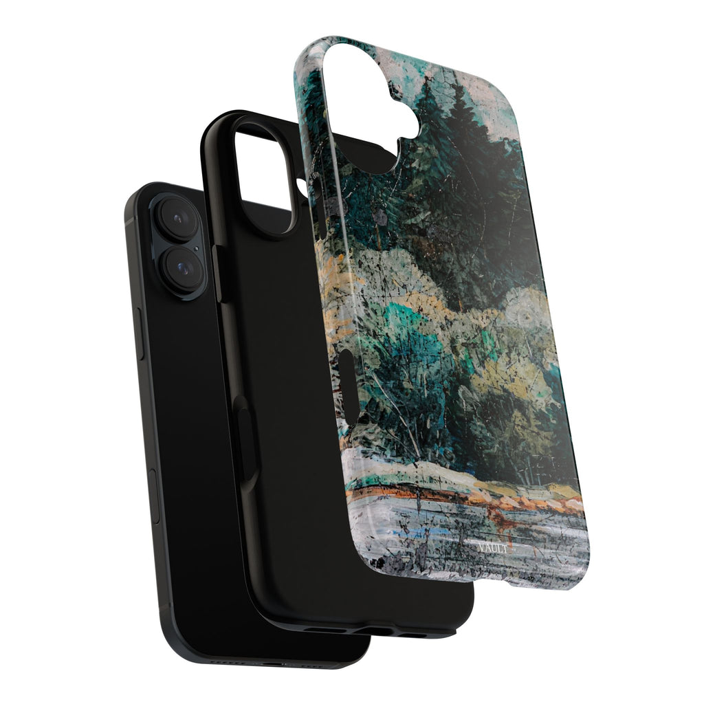 Phone Case - Moody Forest Landscape Protective Tough Case