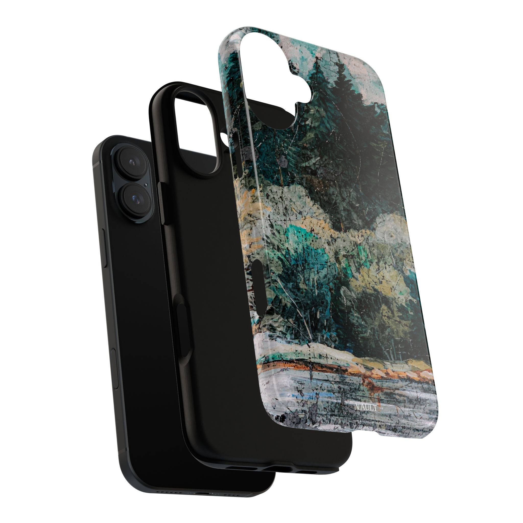 Phone Case - Moody Forest Landscape Protective Tough Case