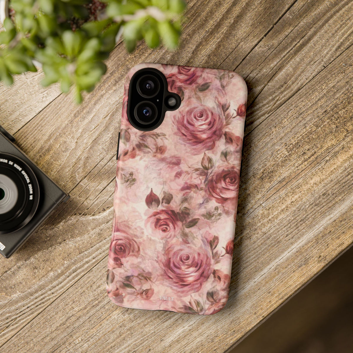 Floral Vintage Rose Phone Case