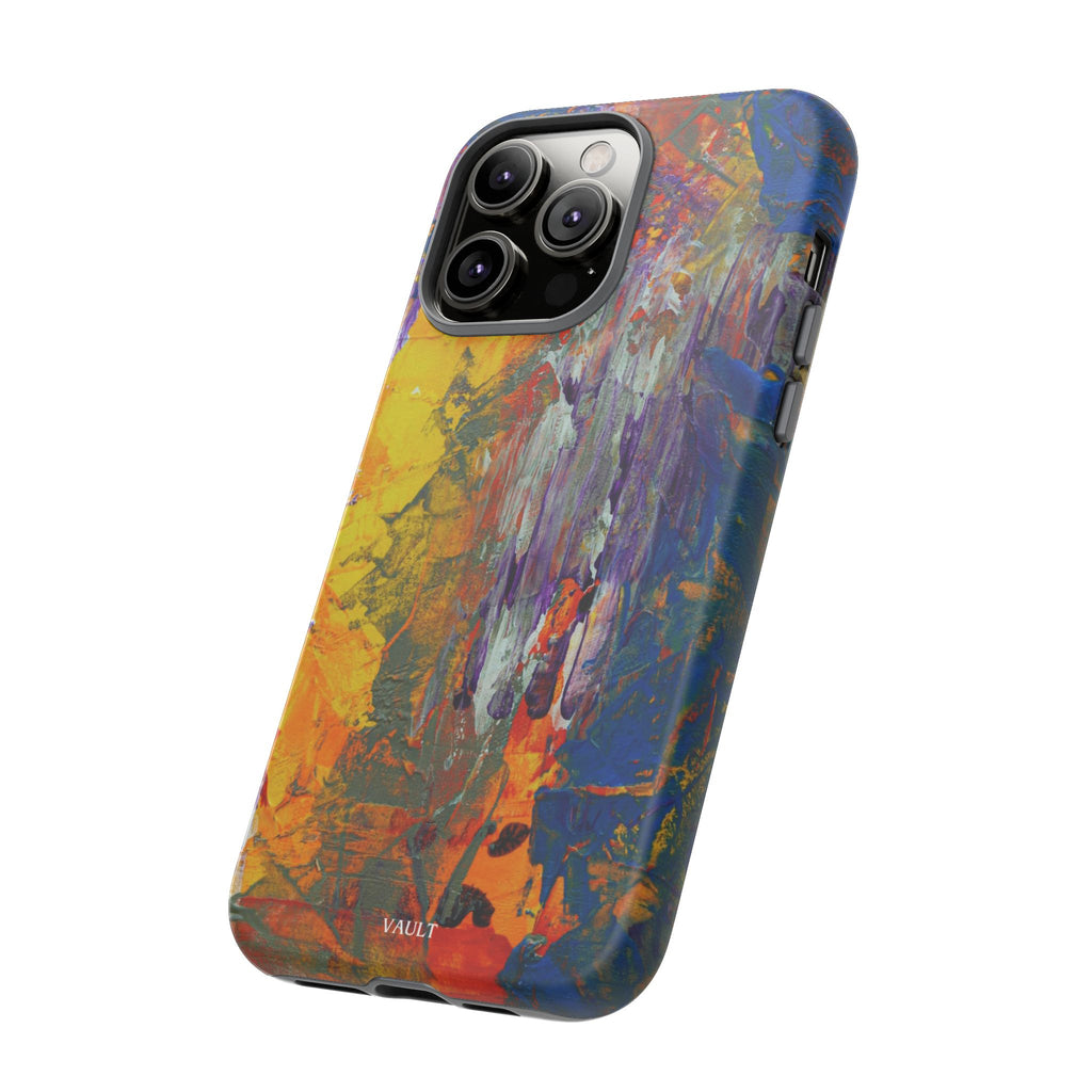 Abstract Color Splash Phone Case — Vibrant Artistic Protective Cover