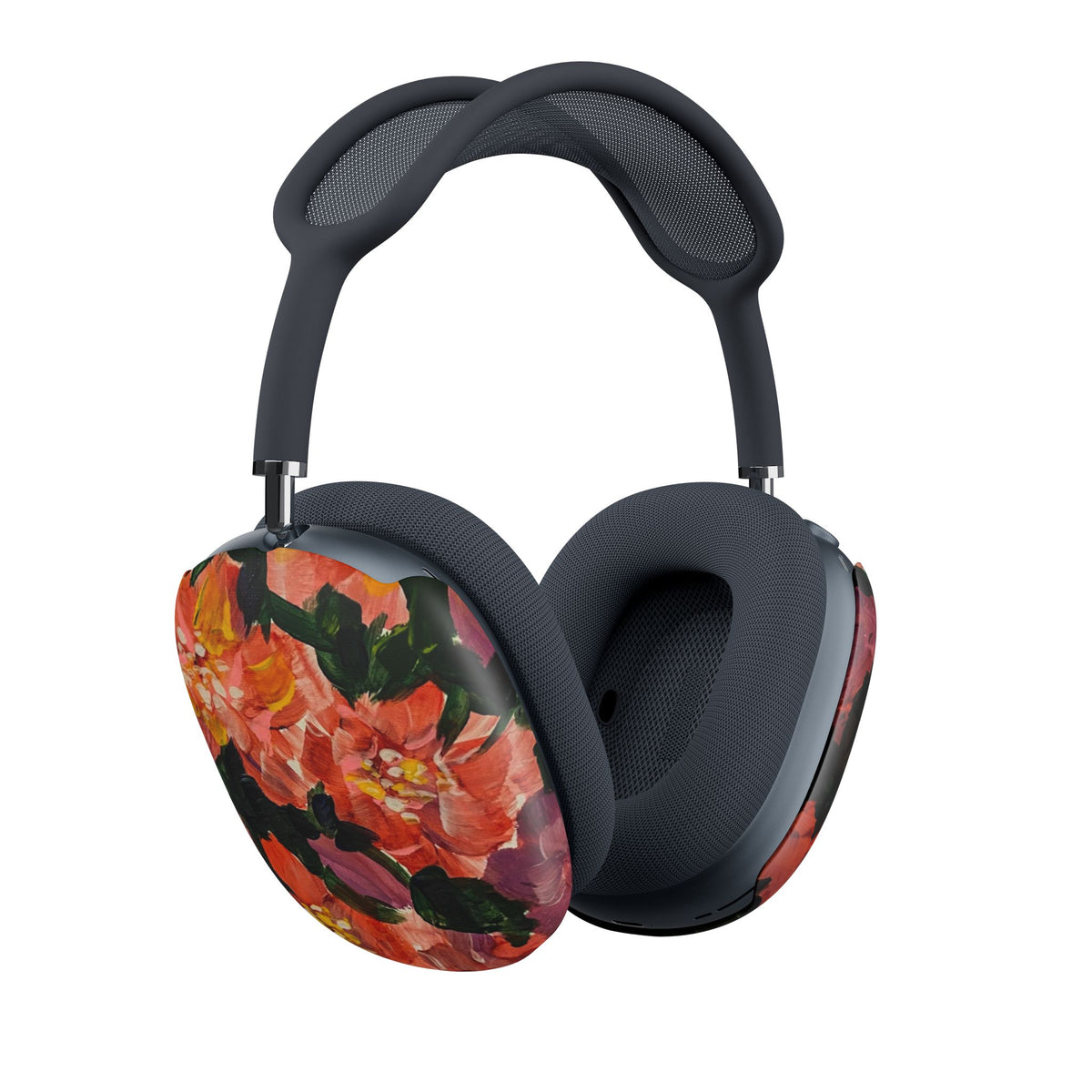 Floral Red Watercolor AirPod Max Cases