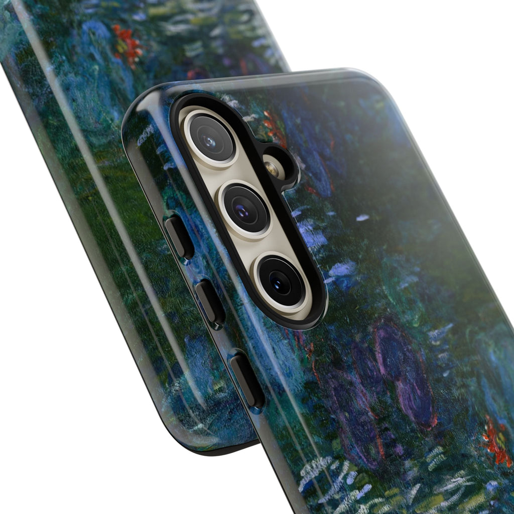 Water Lilies Tough Phone Case — Impressionist Art Protective Cover