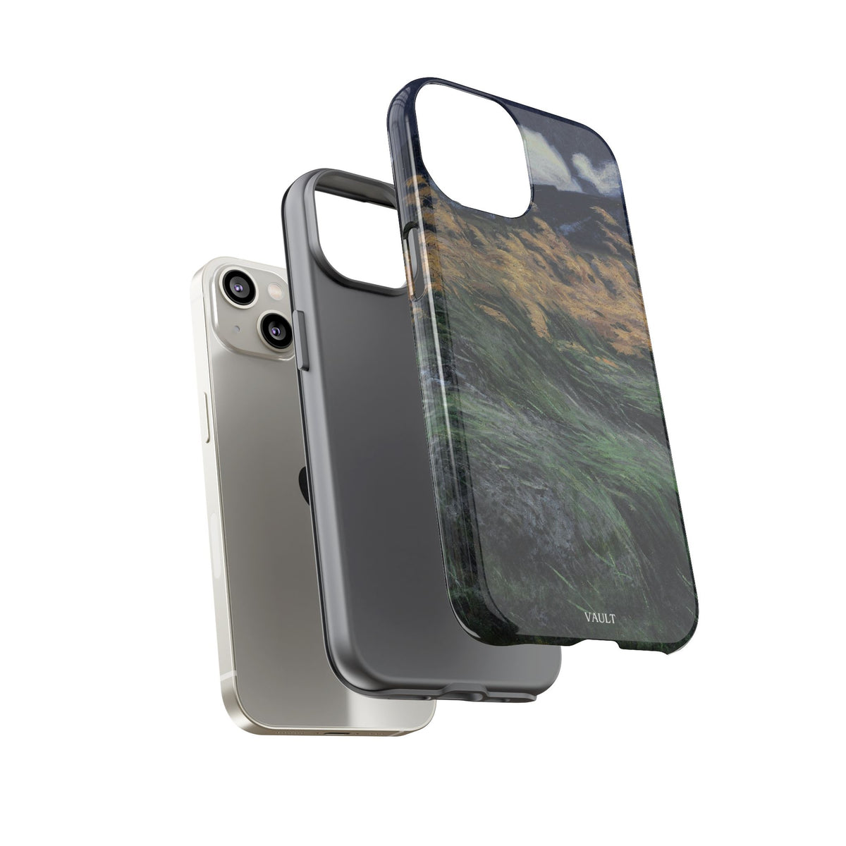 Phone Case — Windblown Coastal Landscape Durable Protective Cover