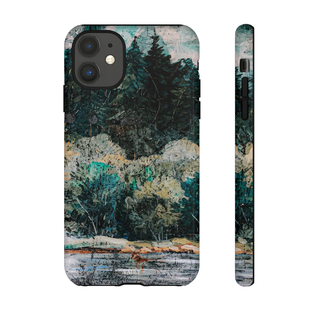 Phone Case - Moody Forest Landscape Protective Tough Case
