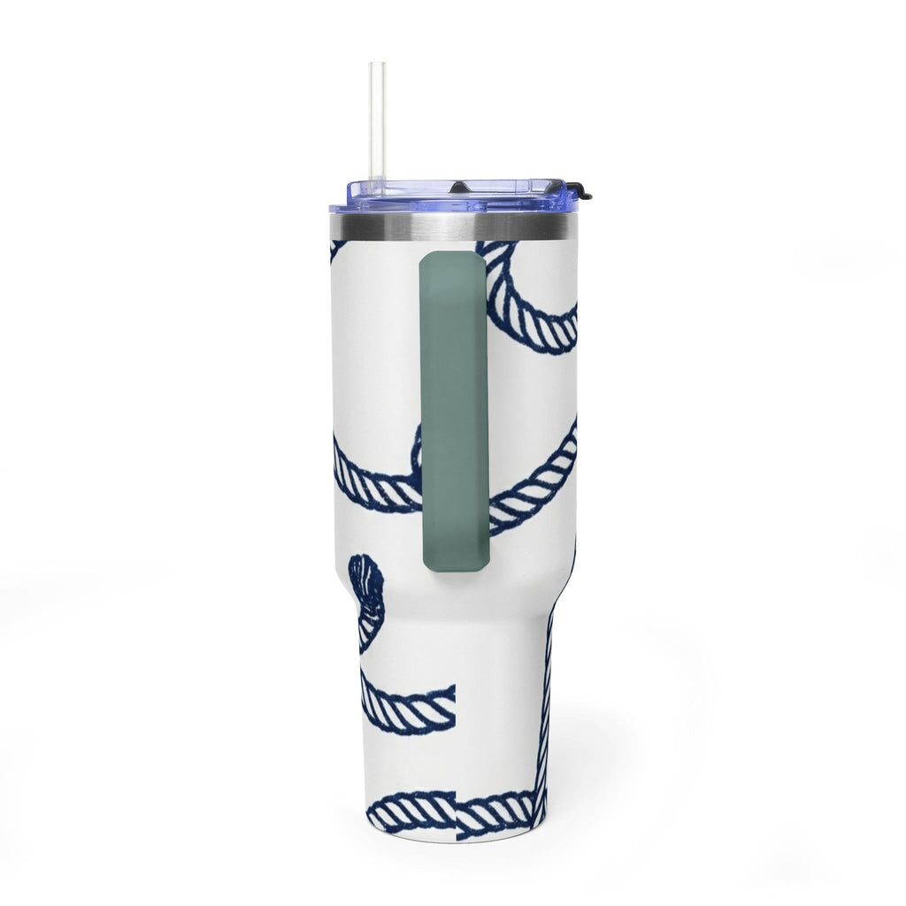 Nautical Rope 40oz Vacuum Tumbler
