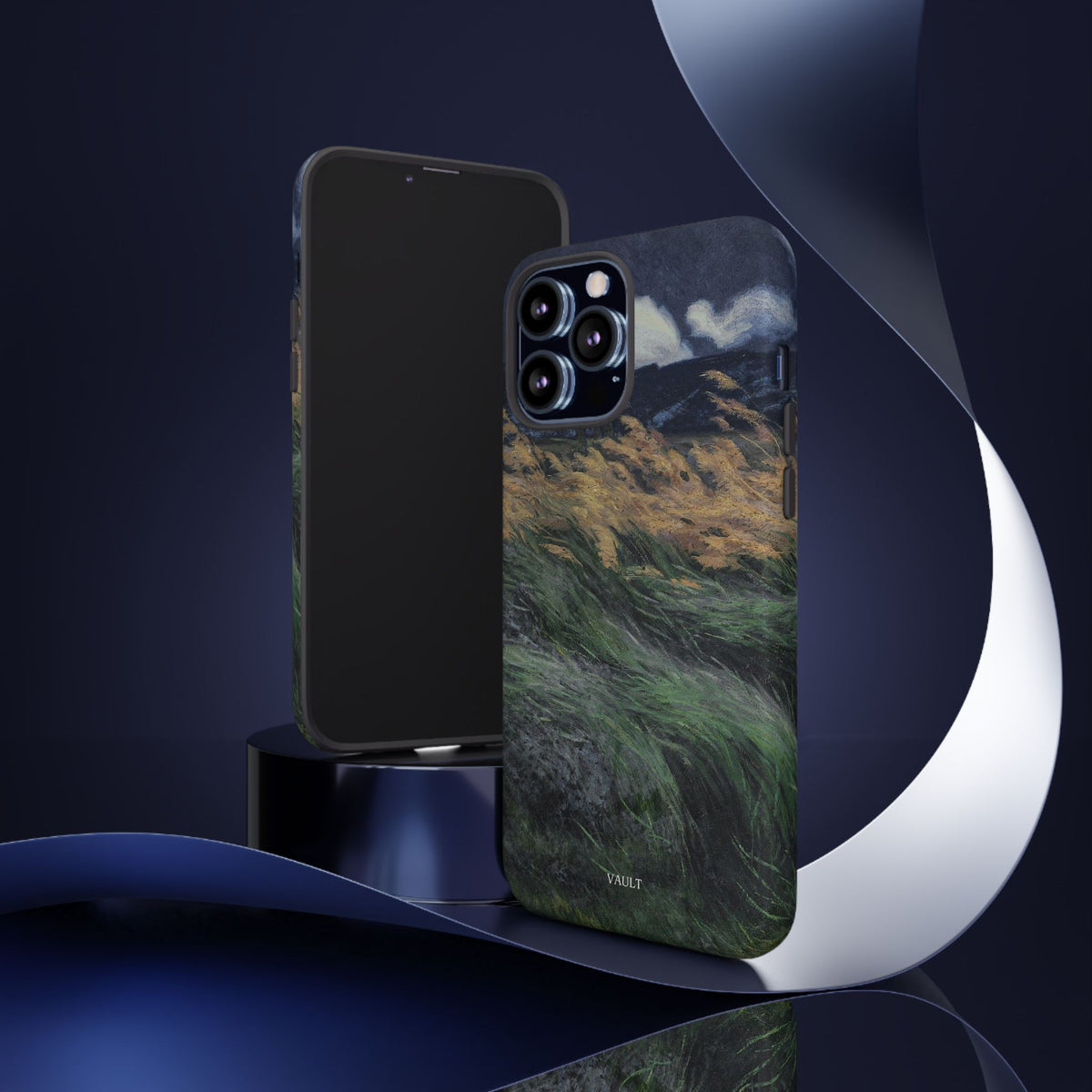 Phone Case — Windblown Coastal Landscape Durable Protective Cover