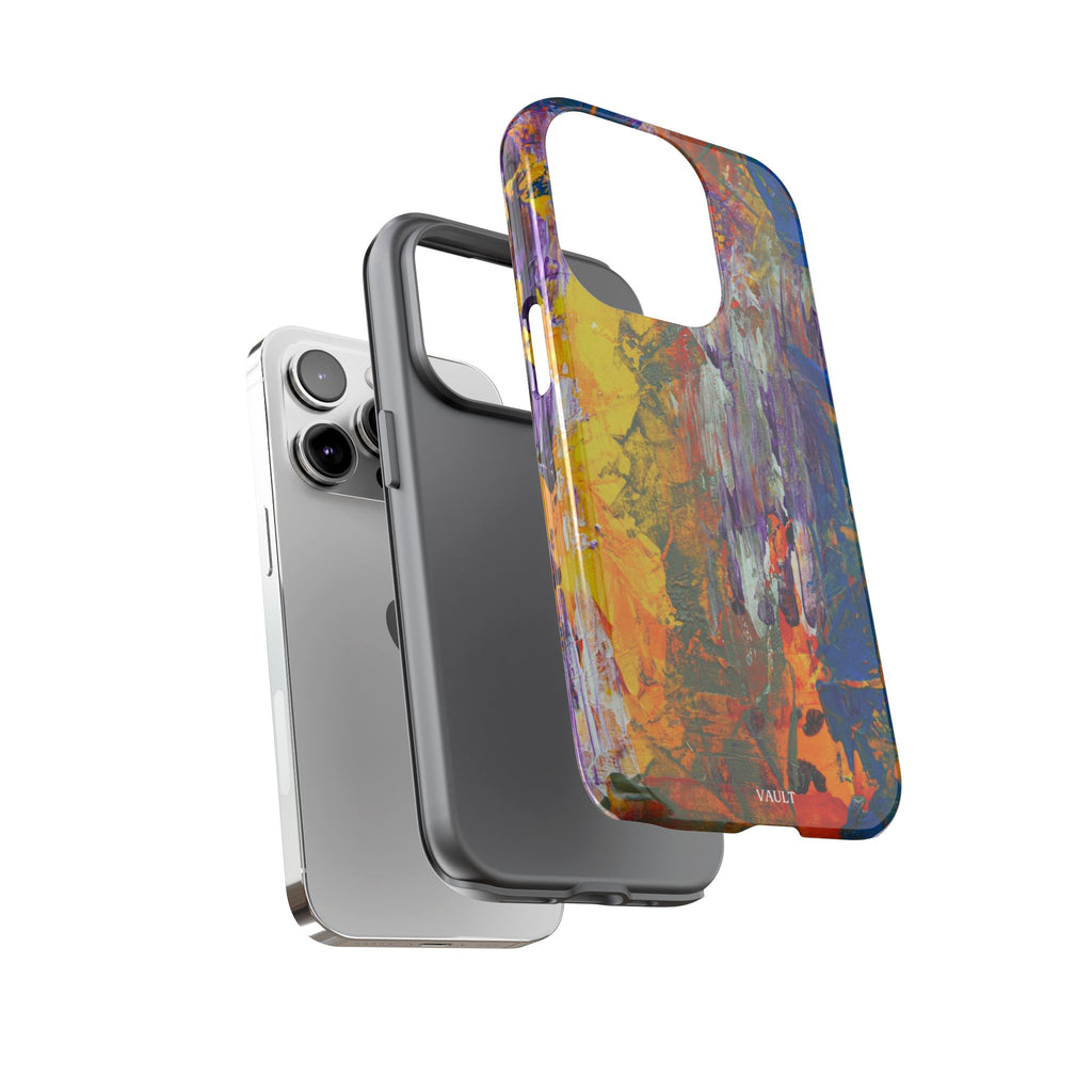Abstract Color Splash Phone Case — Vibrant Artistic Protective Cover