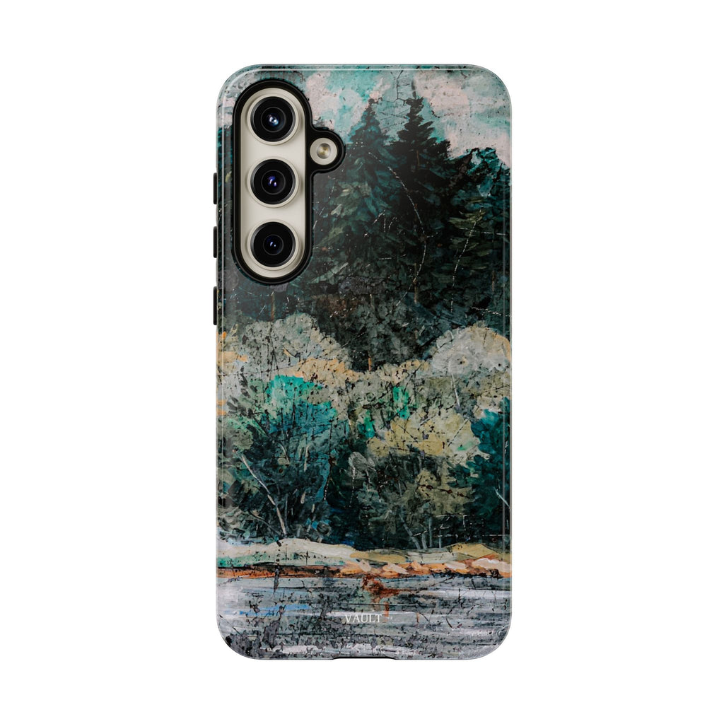 Phone Case - Moody Forest Landscape Protective Tough Case