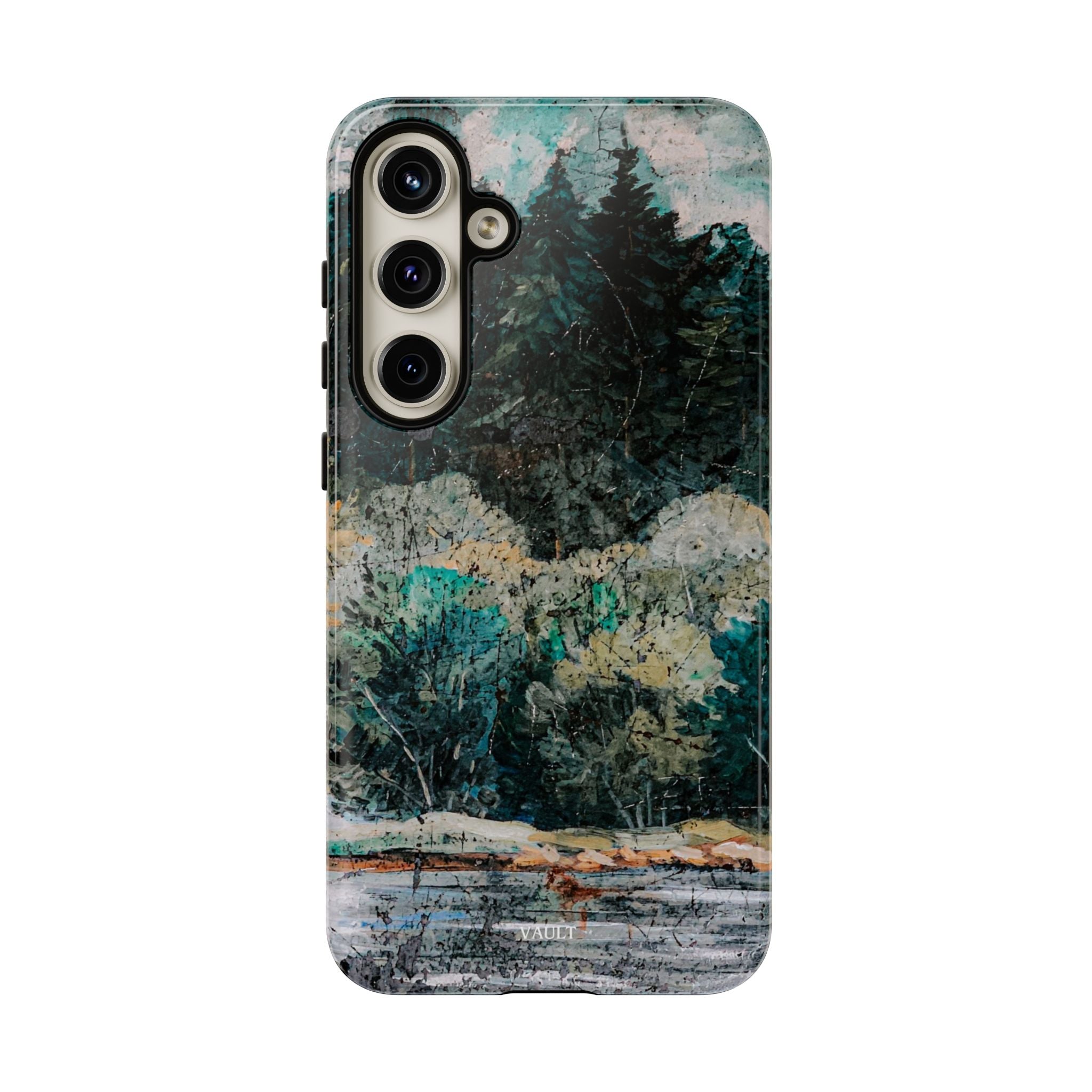 Phone Case - Moody Forest Landscape Protective Tough Case