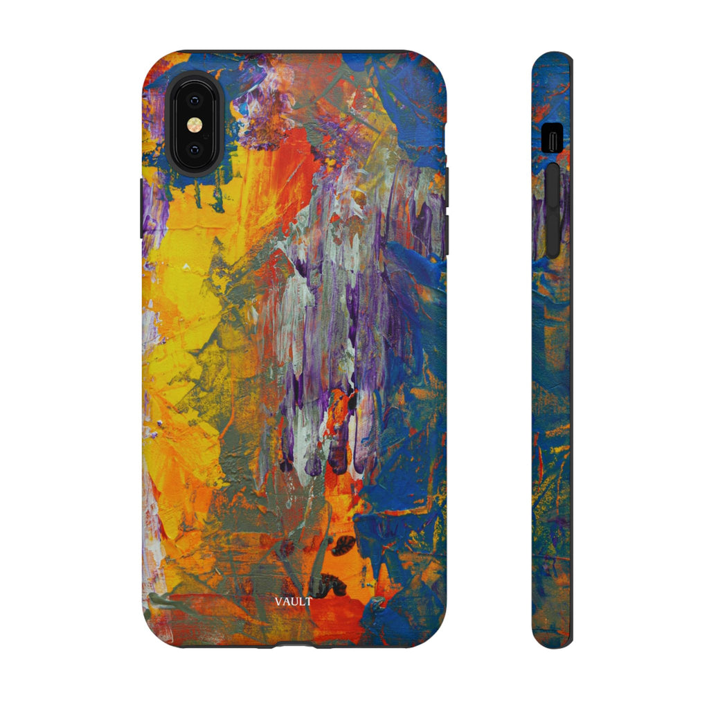 Abstract Color Splash Phone Case — Vibrant Artistic Protective Cover
