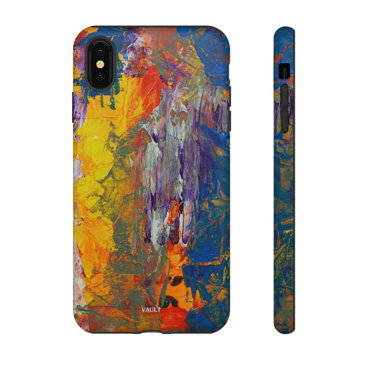 Abstract Color Splash Phone Case — Vibrant Artistic Protective Cover