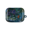 AirPods Case — Impressionist Water Lily Art Protective Cover