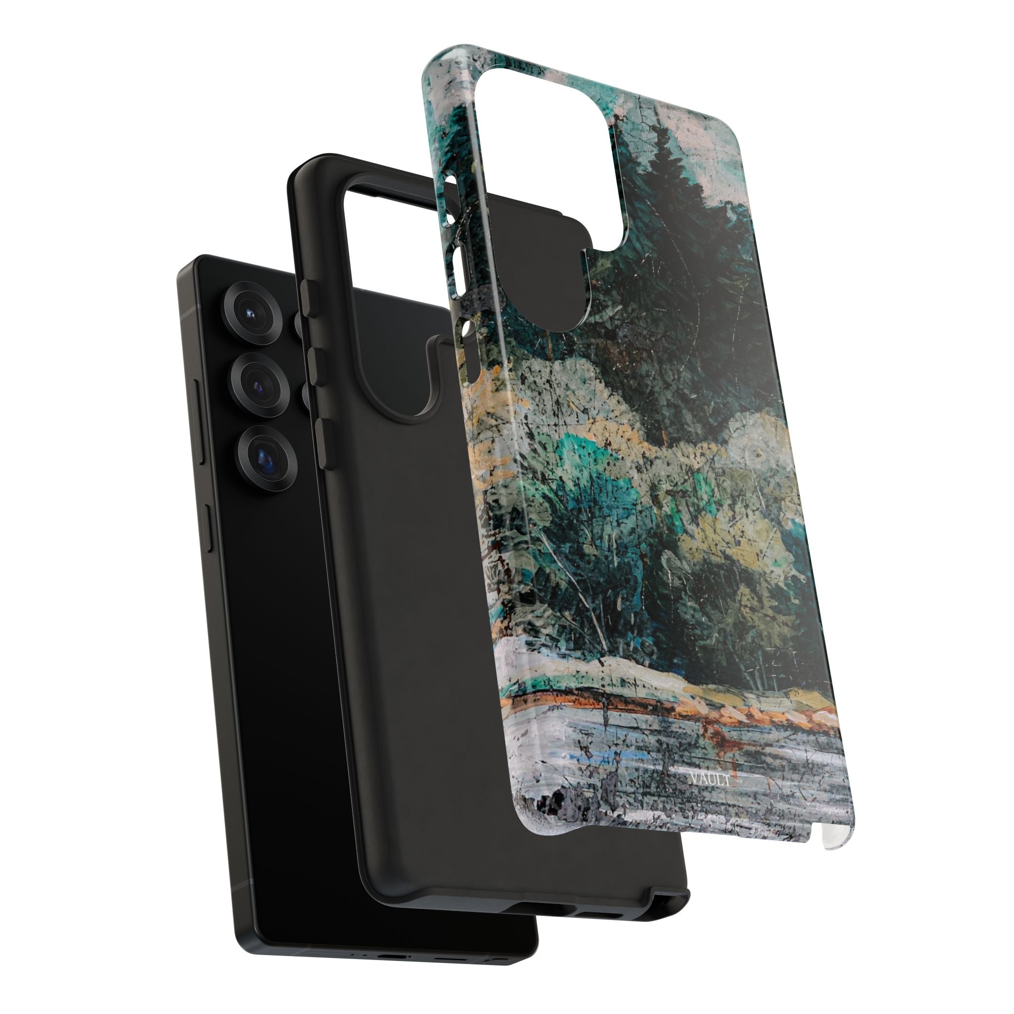 Phone Case - Moody Forest Landscape Protective Tough Case