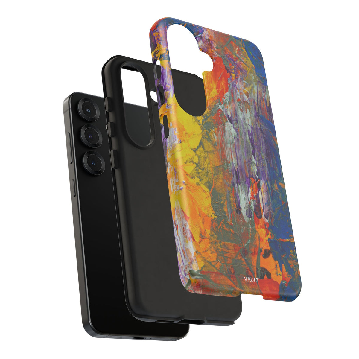 Abstract Color Splash Phone Case — Vibrant Artistic Protective Cover
