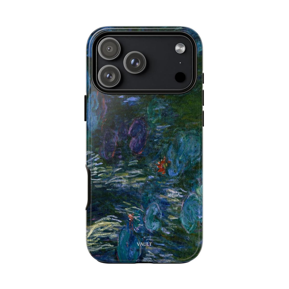 Water Lilies Tough Phone Case — Impressionist Art Protective Cover