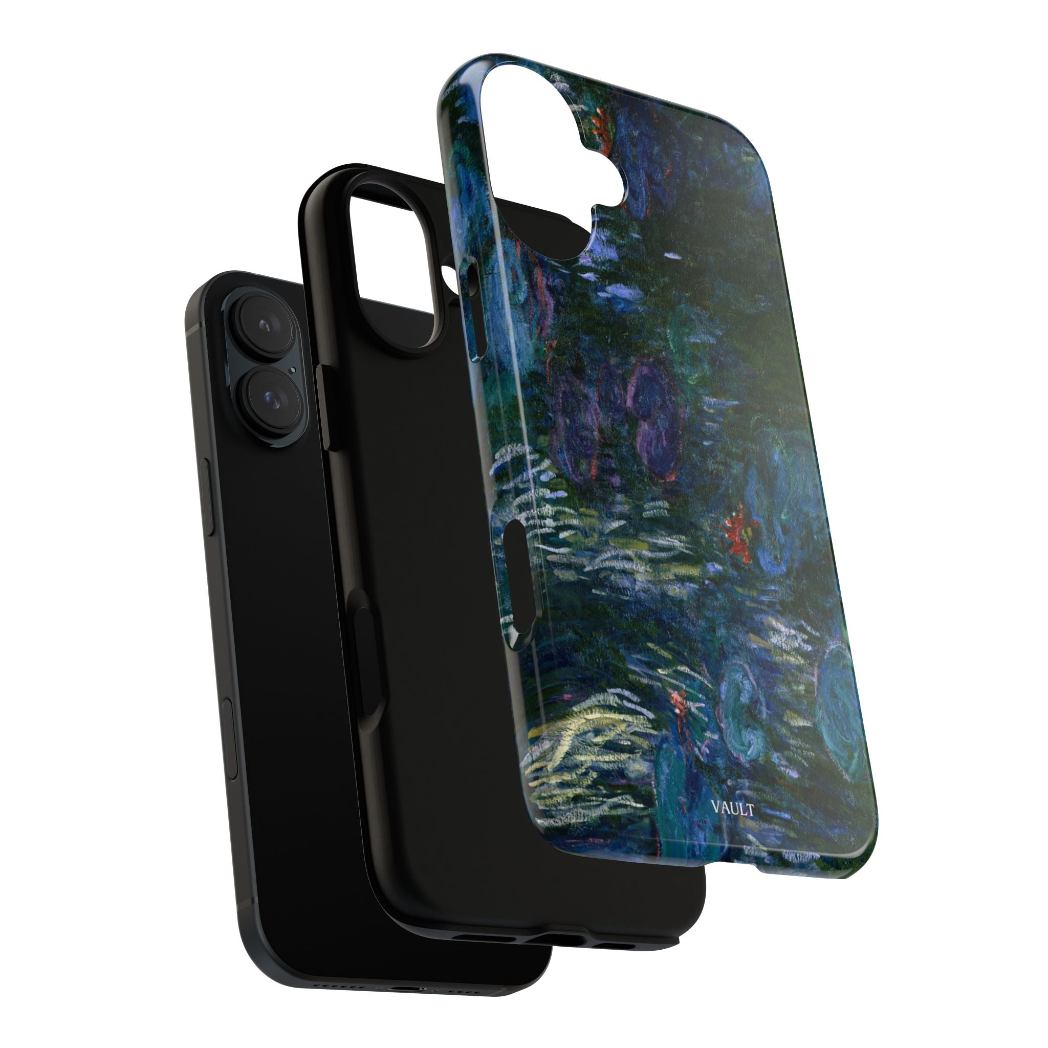 Water Lilies Tough Phone Case — Impressionist Art Protective Cover