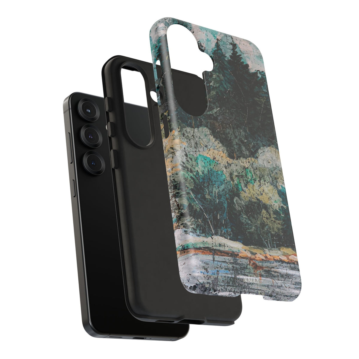 Phone Case - Moody Forest Landscape Protective Tough Case