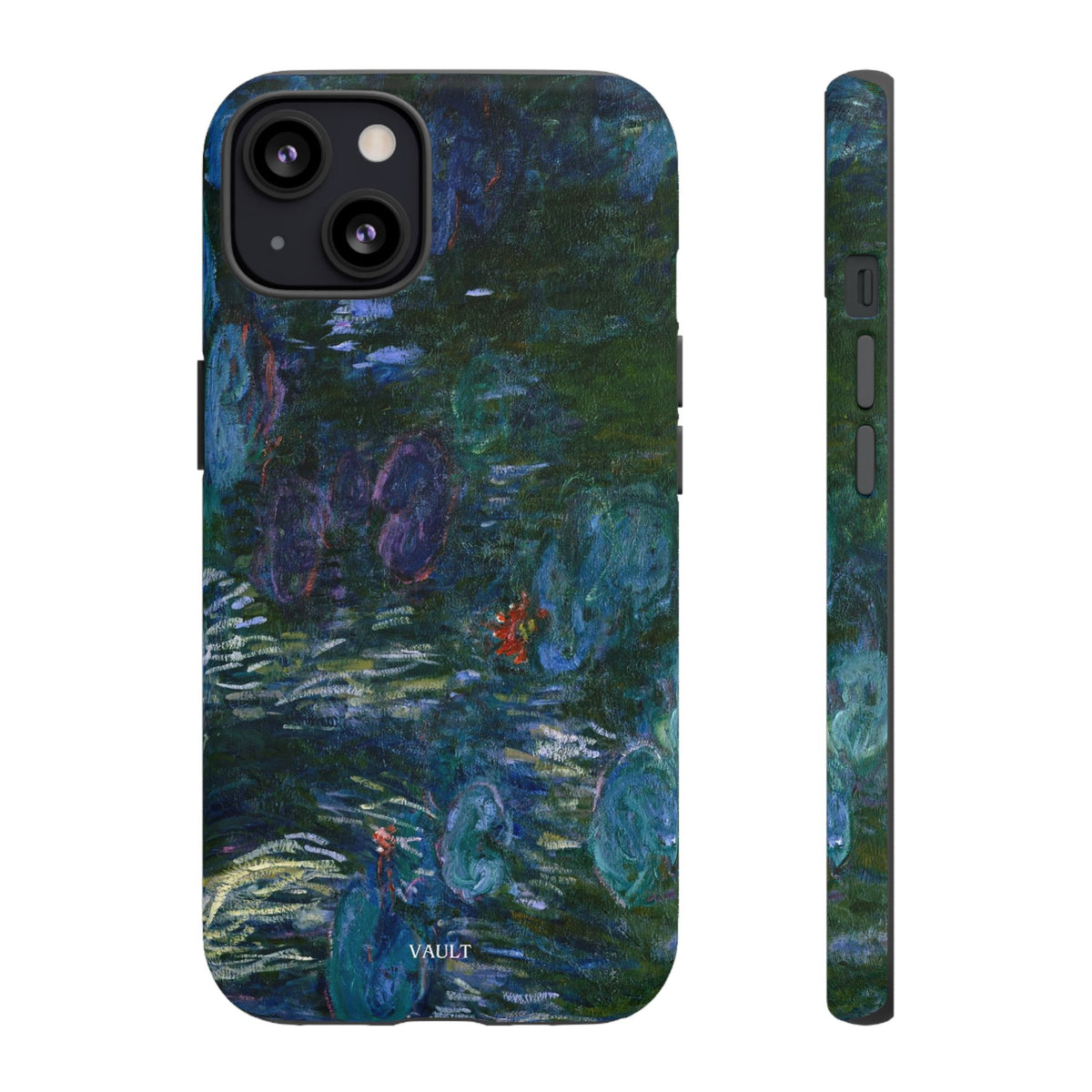 Water Lilies Tough Phone Case — Impressionist Art Protective Cover