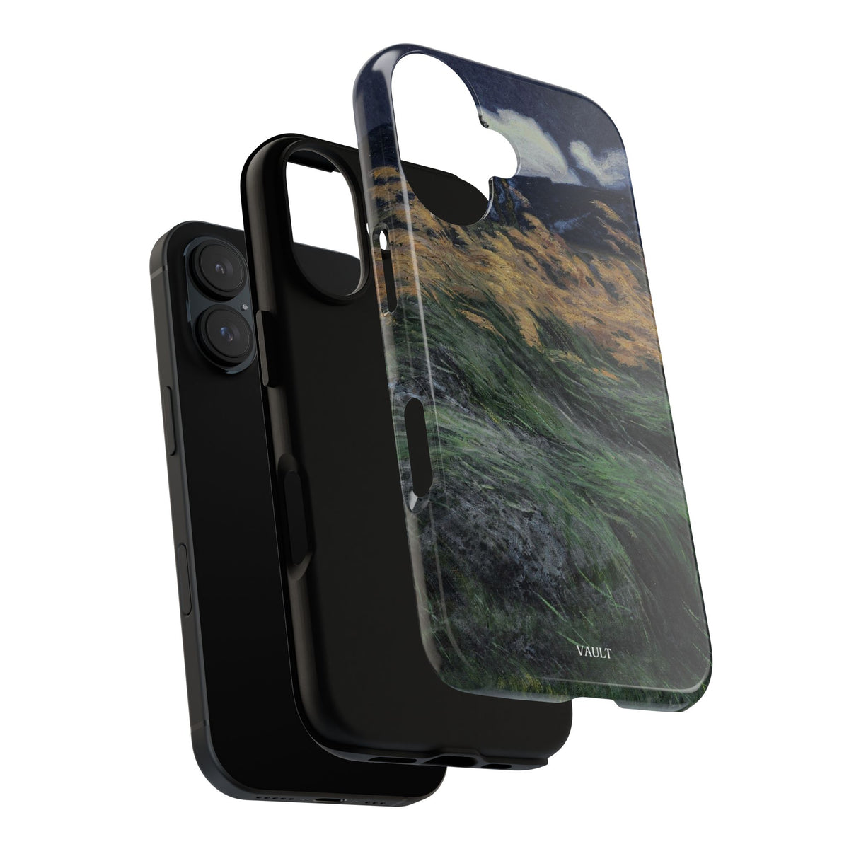 Phone Case — Windblown Coastal Landscape Durable Protective Cover