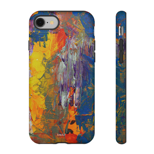 Abstract Color Splash Phone Case — Vibrant Artistic Protective Cover