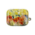 Floral Watercolor AirPod Case — Abstract Garden Protective Cover