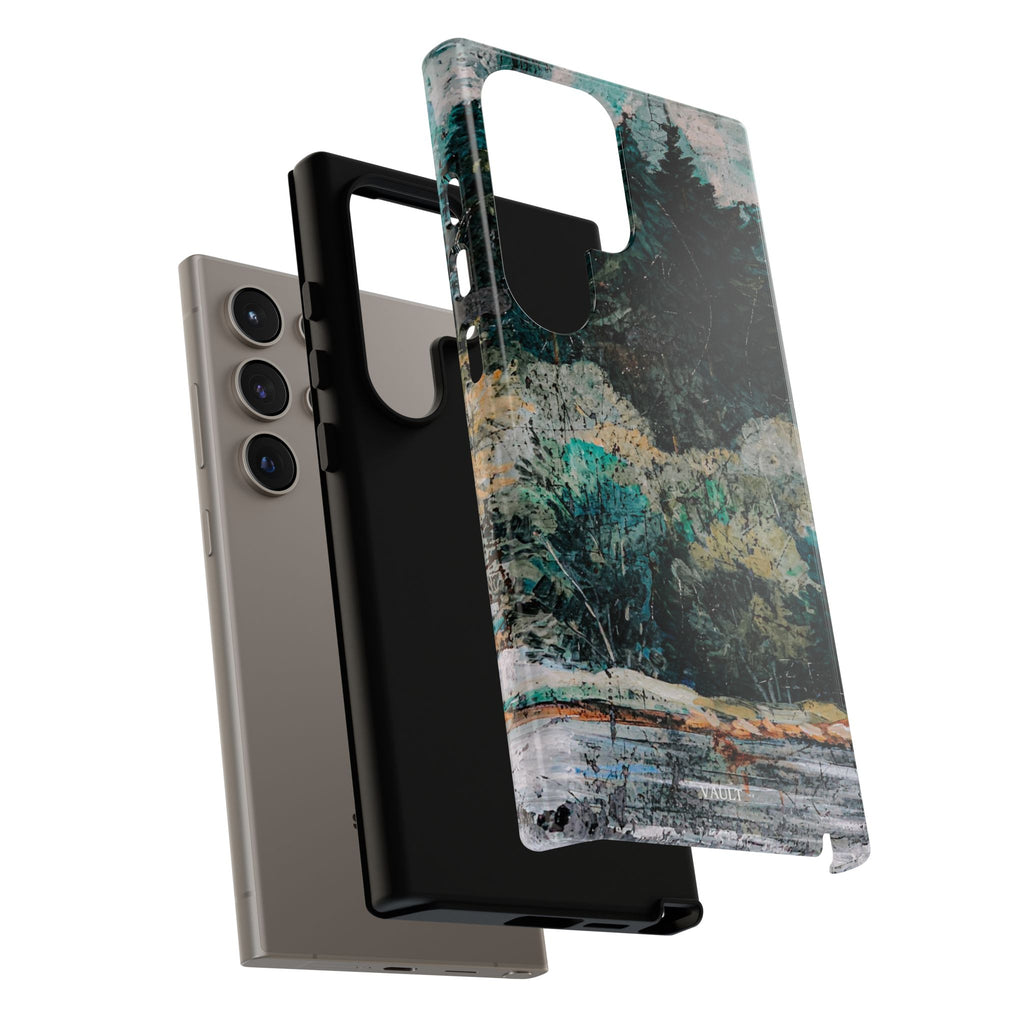 Phone Case - Moody Forest Landscape Protective Tough Case