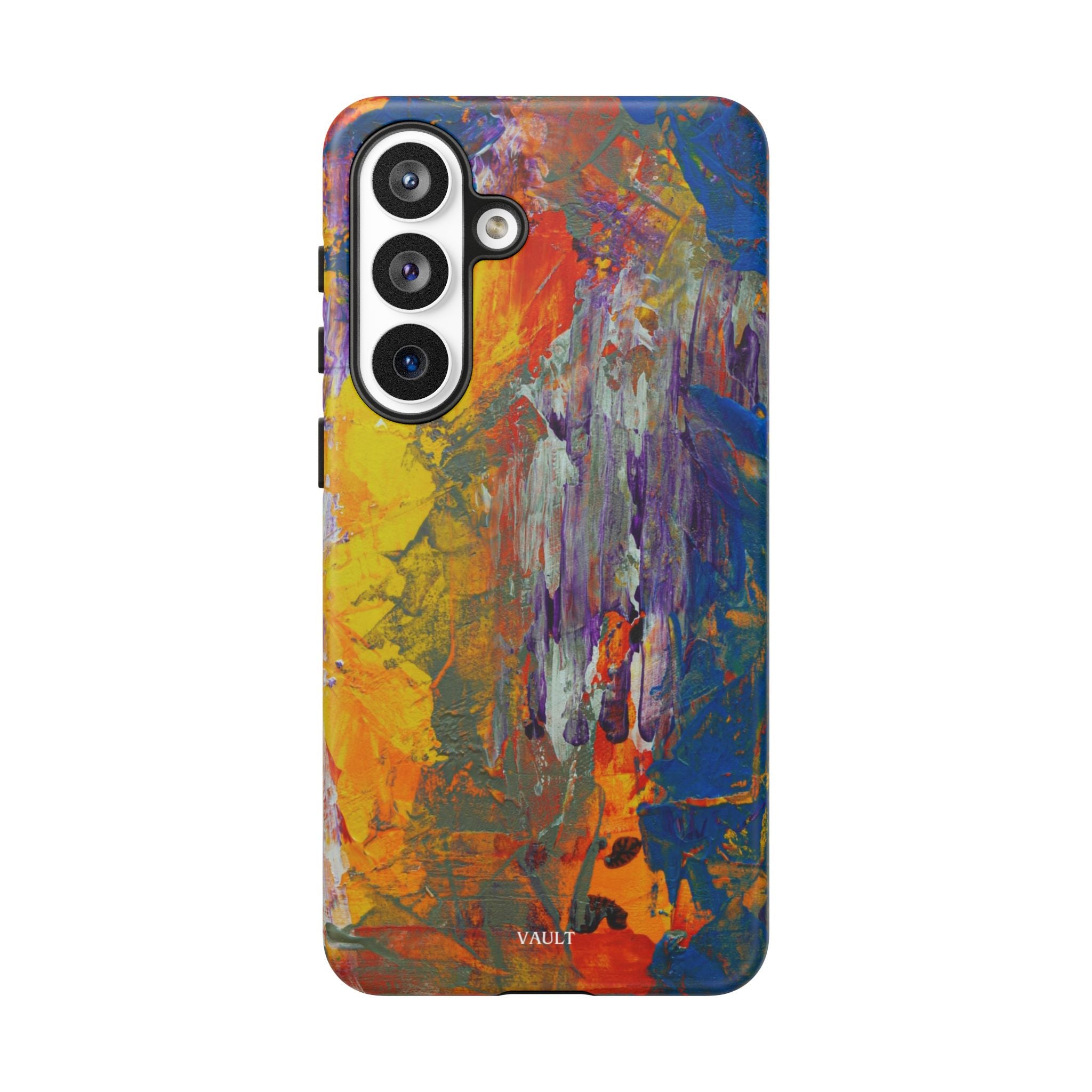 Abstract Color Splash Phone Case — Vibrant Artistic Protective Cover