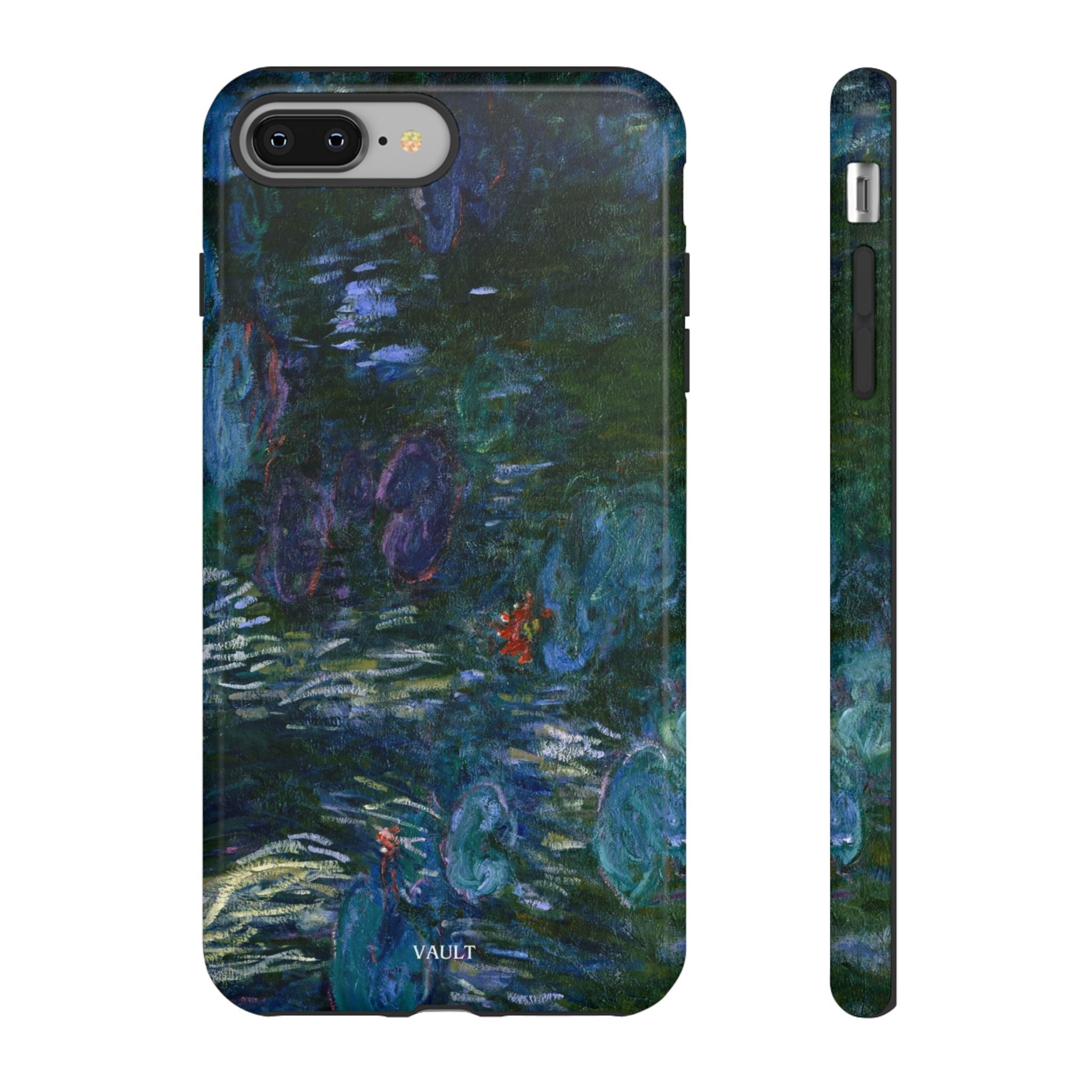 Water Lilies Tough Phone Case — Impressionist Art Protective Cover