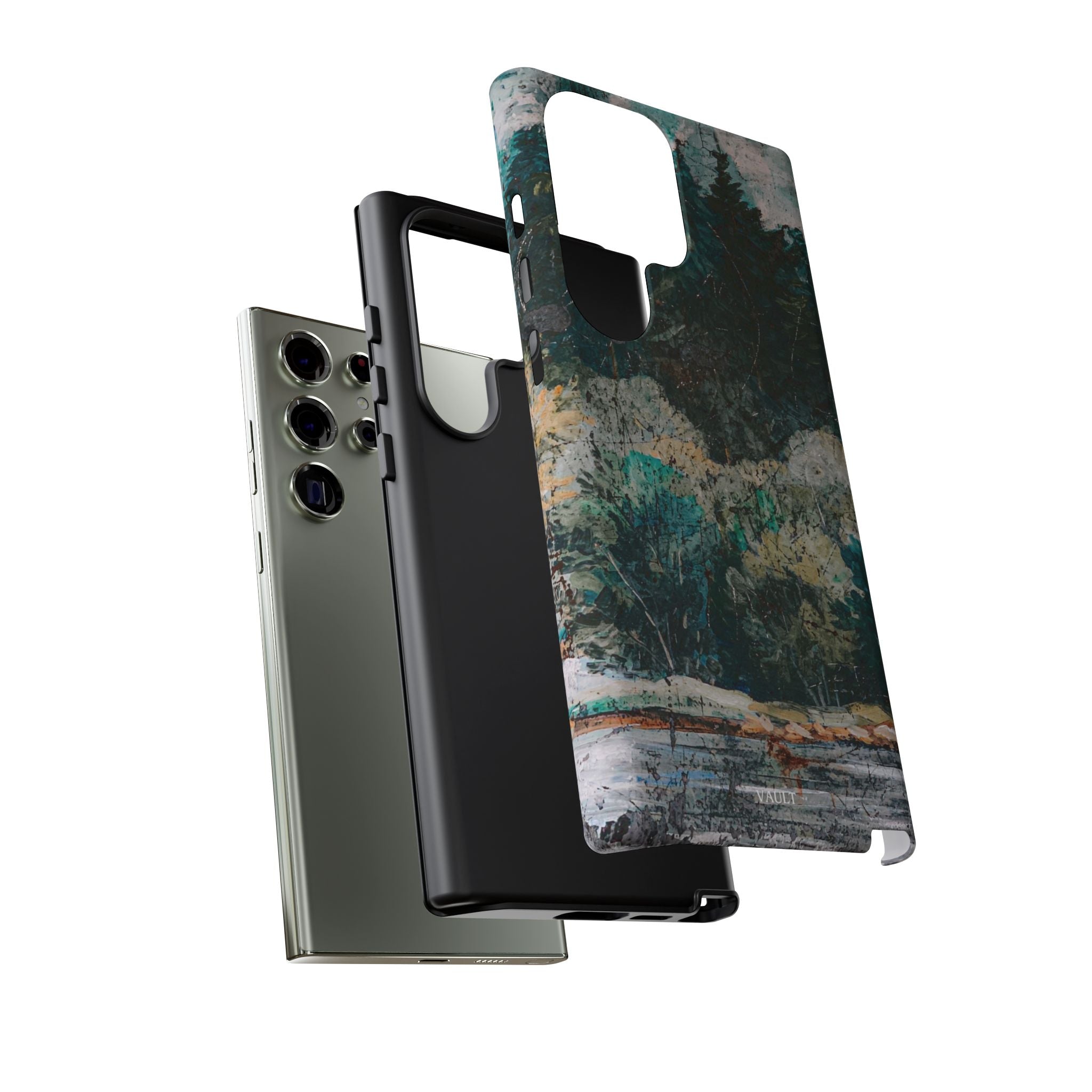 Phone Case - Moody Forest Landscape Protective Tough Case
