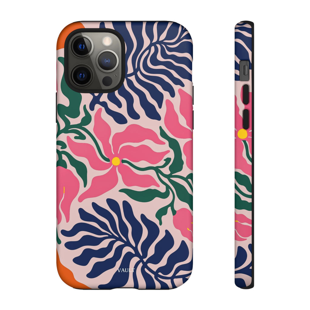 Floral Retro Tough Phone Case