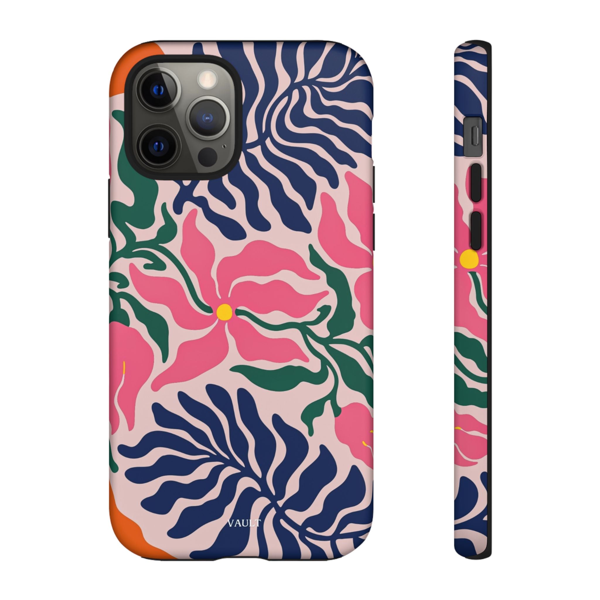 Floral Retro Tough Phone Case